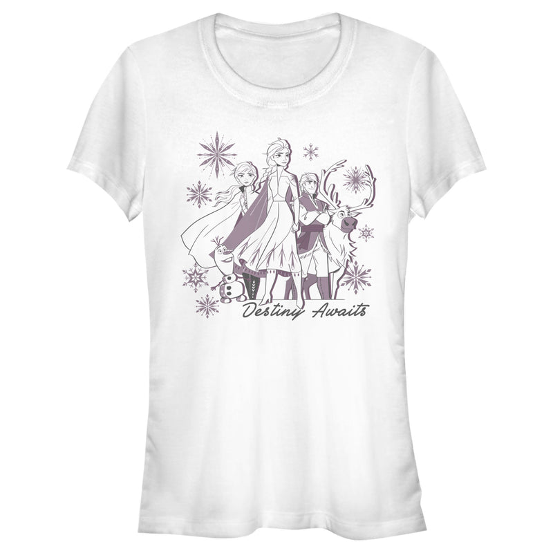 Junior's Frozen 2 Destiny Awaits Friends T-Shirt