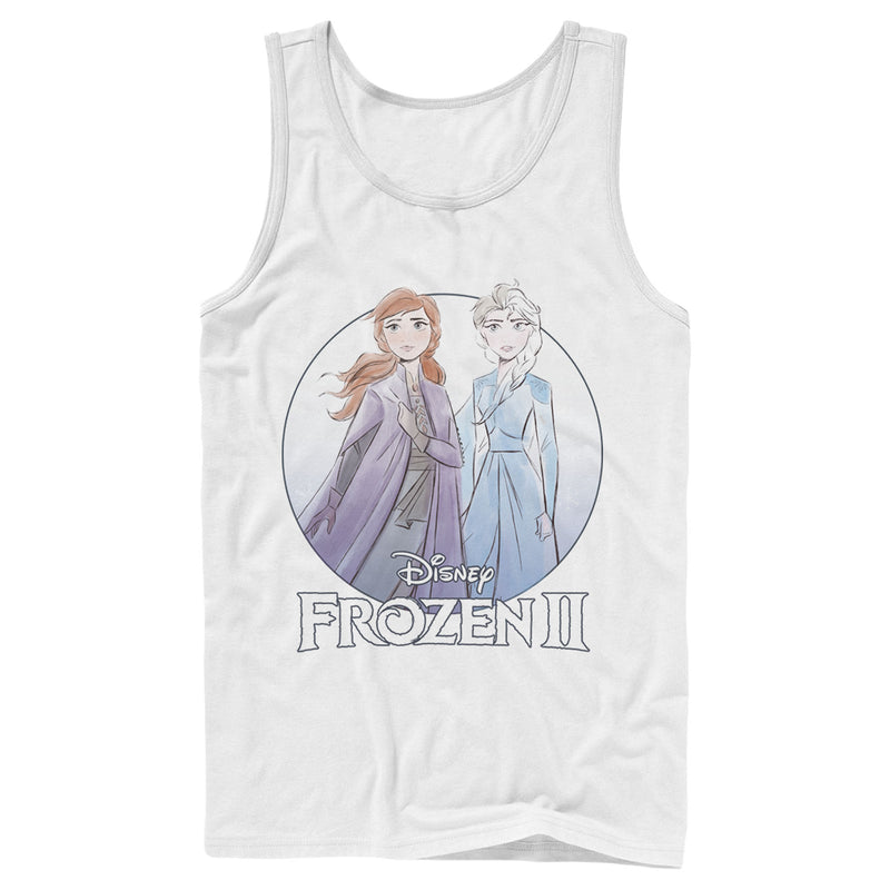 Men's Frozen 2 Sister Circle Logo Tank Top