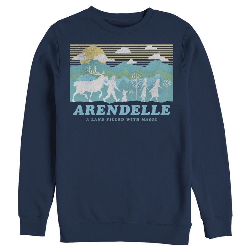 Men's Frozen 2 Magical Traveler Silhouette Sweatshirt