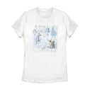 Women's Frozen 2 Journey Watercolor T-Shirt