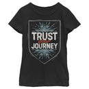 Girl's Frozen 2 Trust Your Journey Crest T-Shirt