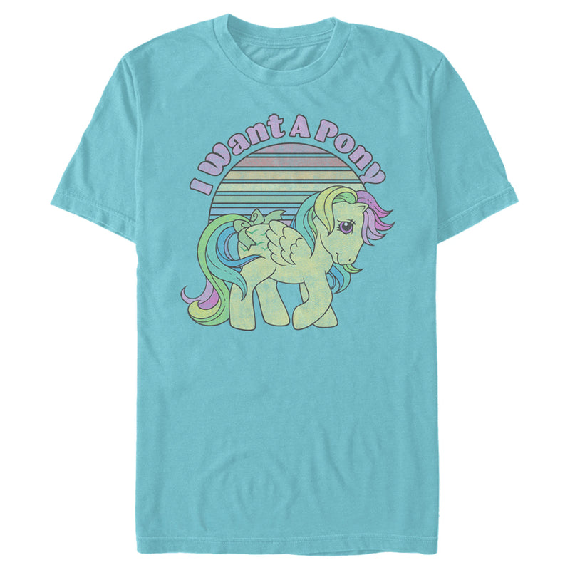 Men's My Little Pony Skydancer Want a Pony T-Shirt