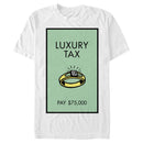 Men's Monopoly Luxury Tax Diamond Ring Card T-Shirt