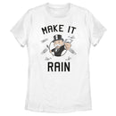 Women's Monopoly Pennybags Make It Rain T-Shirt