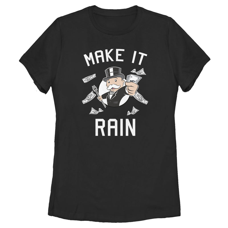 Women's Monopoly Make It Rain Pennybags T-Shirt