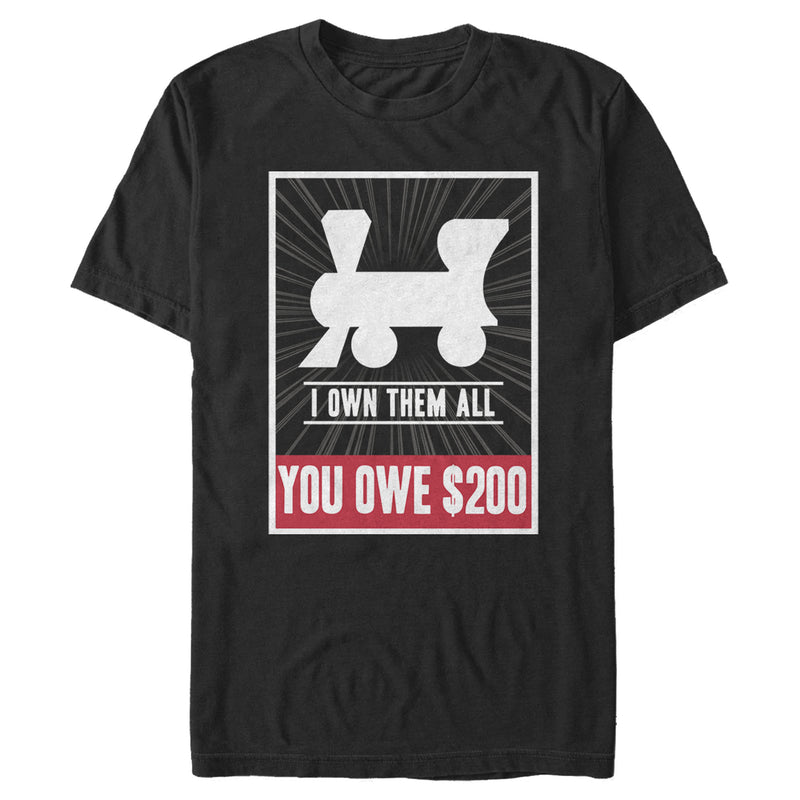 Men's Monopoly Own All Railroads T-Shirt