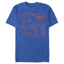 Men's Nerf Favorite Blaster Outline T-Shirt