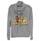 Junior's Lion King Best Friends Cartoon Cowl Neck Sweatshirt