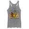 Women's Lion King Best Friends Cartoon Racerback Tank Top