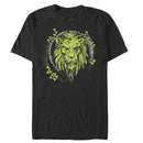Men's Lion King Geometric Scar Emblem T-Shirt