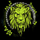 Boy's Lion King Geometric Scar Emblem Pull Over Hoodie