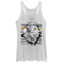 Women's Lion King Mufasa Stripe Profile Racerback Tank Top