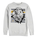 Men's Lion King Mufasa Stripe Profile Sweatshirt