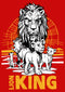 Boy's Lion King Savannah Sunset Crew T-Shirt