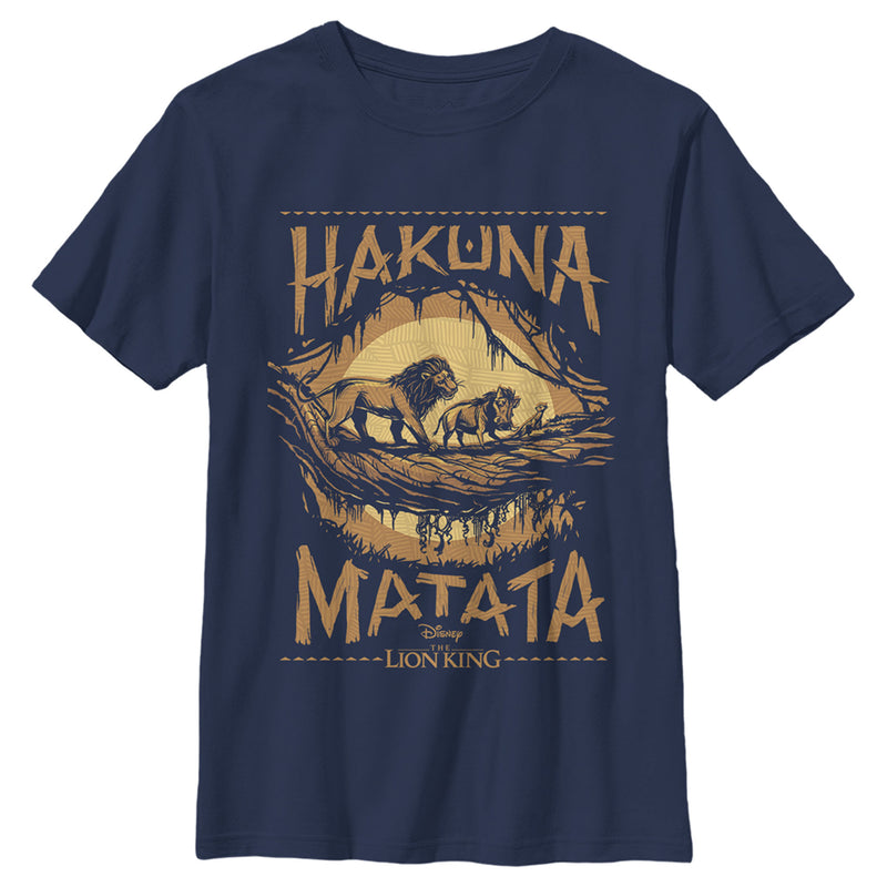 Boy's Lion King Hakuna Matata Jungle Trio T-Shirt