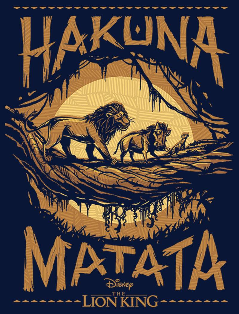 Boy's Lion King Hakuna Matata Jungle Trio T-Shirt