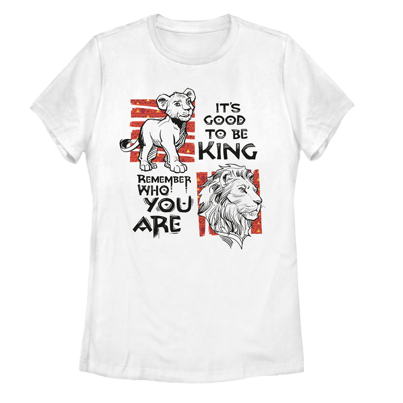 Women's Lion King Good to Be King T-Shirt