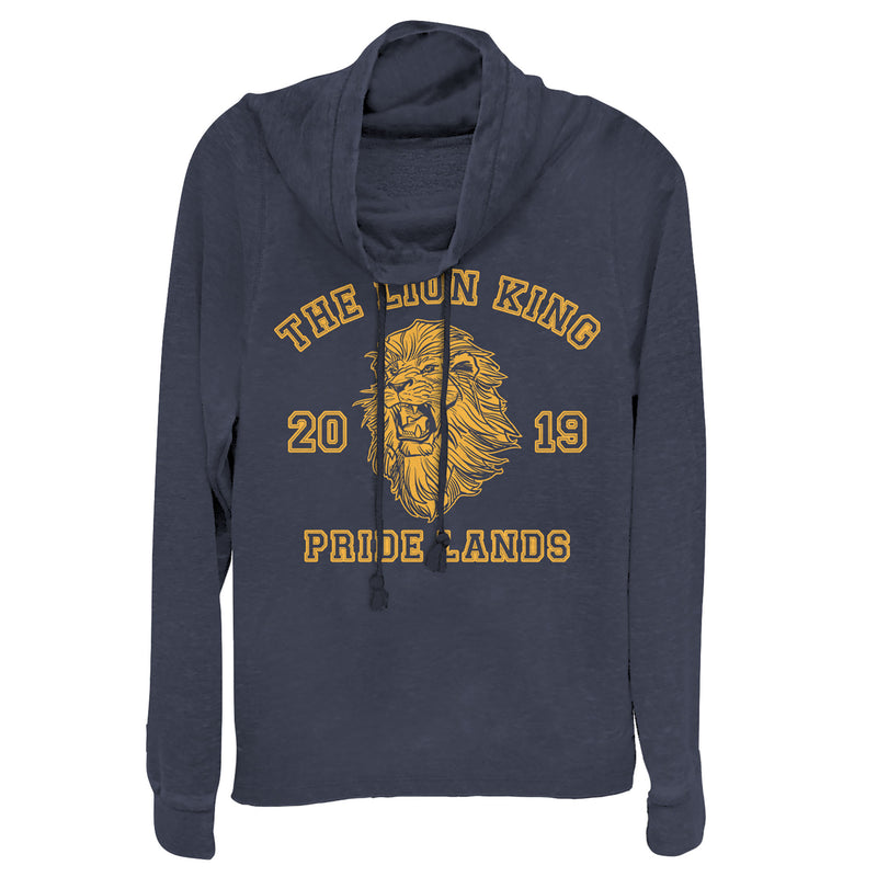 Junior's Lion King King's Mane 2019 Cowl Neck Sweatshirt