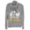 Junior's Lion King No Worries Besties Cowl Neck Sweatshirt