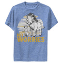 Boy's Lion King No Worries Besties Performance Tee