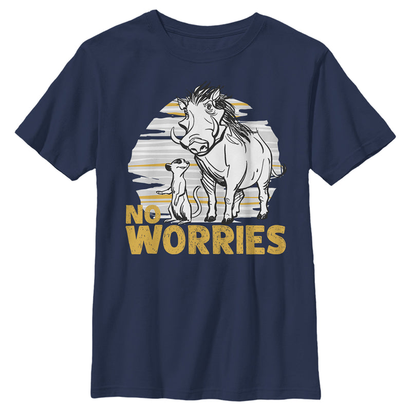 Boy's Lion King No Worries Besties T-Shirt