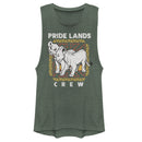 Junior's Lion King Simba & Nala Pride Lands Crew Festival Muscle Tee