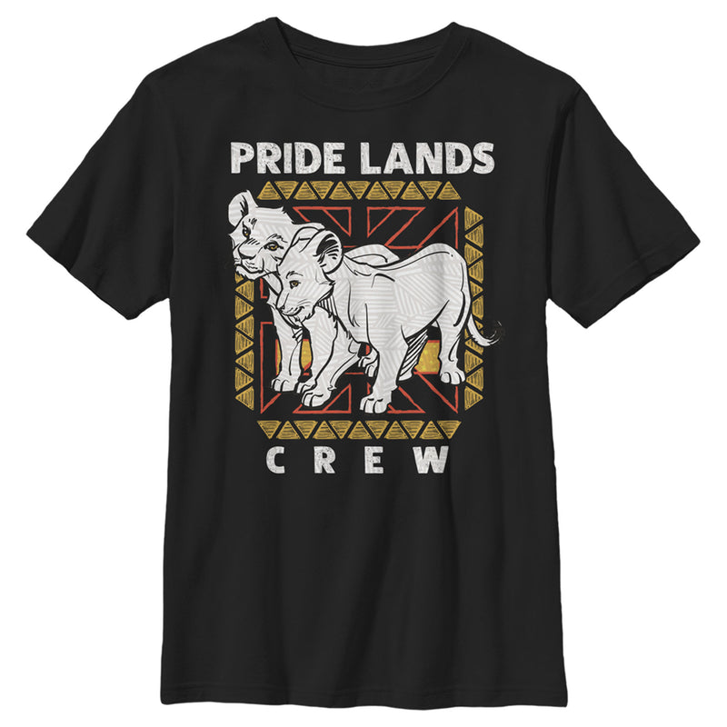 Boy's Lion King Simba & Nala Pride Lands Crew T-Shirt