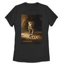 Women's Lion King Simba Paw Movie Poster T-Shirt
