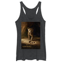 Women's Lion King Simba Paw Movie Poster Racerback Tank Top