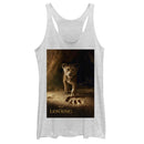 Women's Lion King Simba Paw Movie Poster Racerback Tank Top