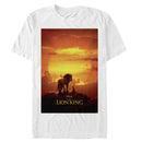 Men's Lion King Pride Rock Movie Poster T-Shirt
