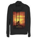 Junior's Lion King Pride Rock Movie Poster Cowl Neck Sweatshirt