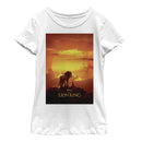 Girl's Lion King Pride Rock Movie Poster T-Shirt