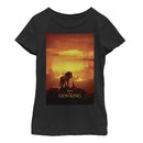 Girl's Lion King Pride Rock Movie Poster T-Shirt