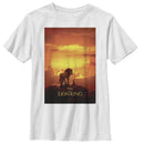 Boy's Lion King Pride Rock Movie Poster T-Shirt