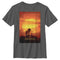 Boy's Lion King Pride Rock Movie Poster T-Shirt