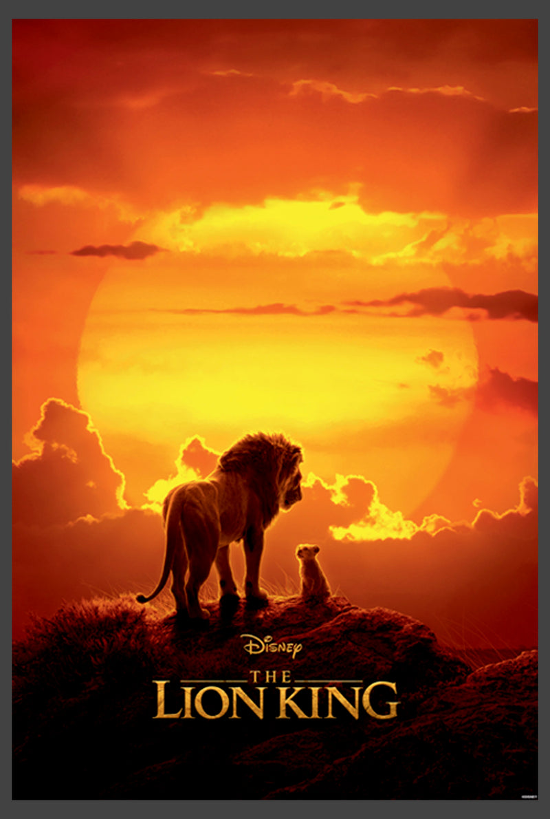 Boy's Lion King Pride Rock Movie Poster T-Shirt