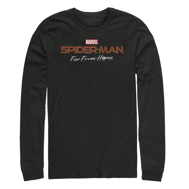 Men's Marvel Spider-Man: Far From Home Classic Logo Long Sleeve Shirt