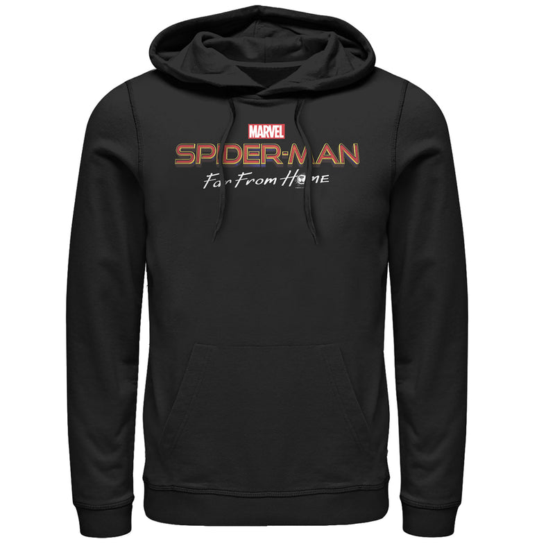 Men's Marvel Spider-Man: Far From Home Classic Logo Pull Over Hoodie