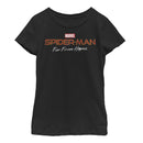 Girl's Marvel Spider-Man: Far From Home Classic Logo T-Shirt