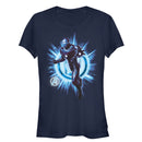 Junior's Marvel Avengers: Endgame Iron Man Star Logo T-Shirt