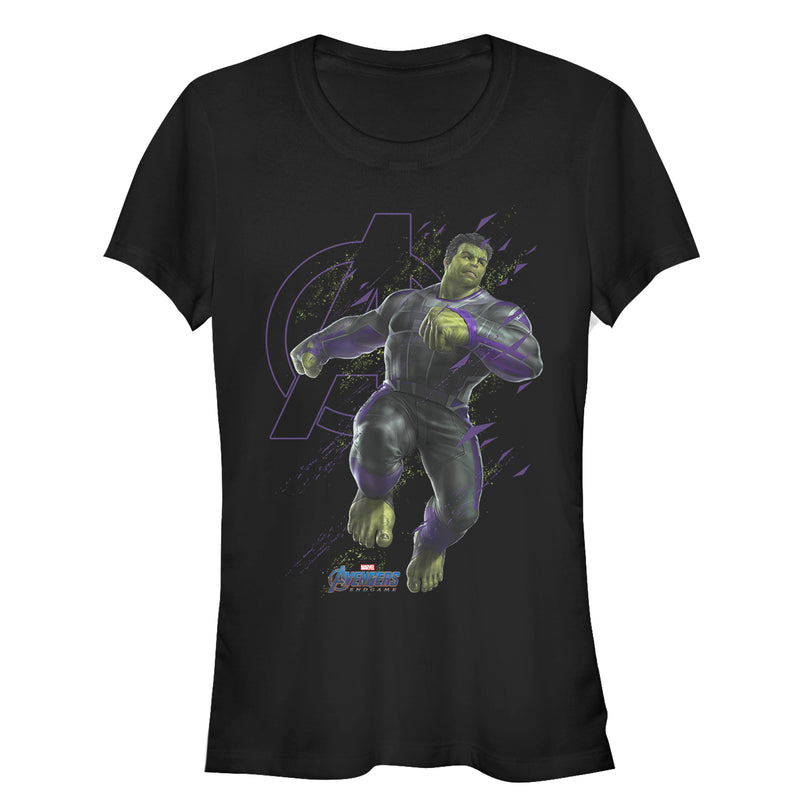 Junior's Marvel Avengers: Endgame Hulk Ready T-Shirt