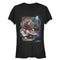 Junior's Marvel Avengers: Endgame Rocket Digital Frame T-Shirt