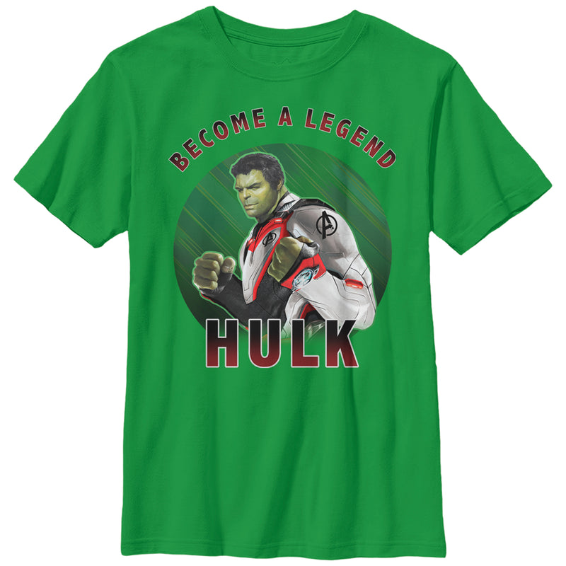 Boy's Marvel Avengers: Endgame Hulk Legend T-Shirt