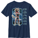 Boy's Marvel Avengers: Endgame Rocket Tech Frame T-Shirt