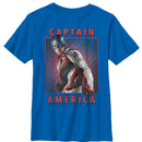 Boy's Marvel Avengers: Endgame Captain Streak Frame T-Shirt