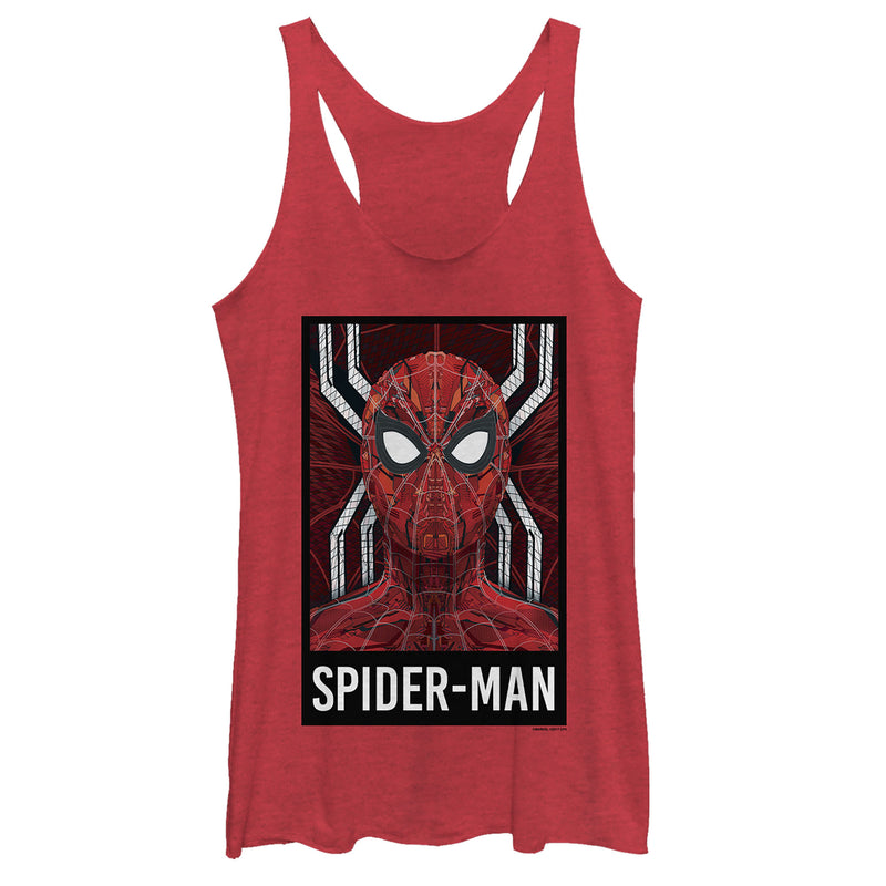 Women's Marvel Spider-Man: Far From Home Tech Suit Racerback Tank Top