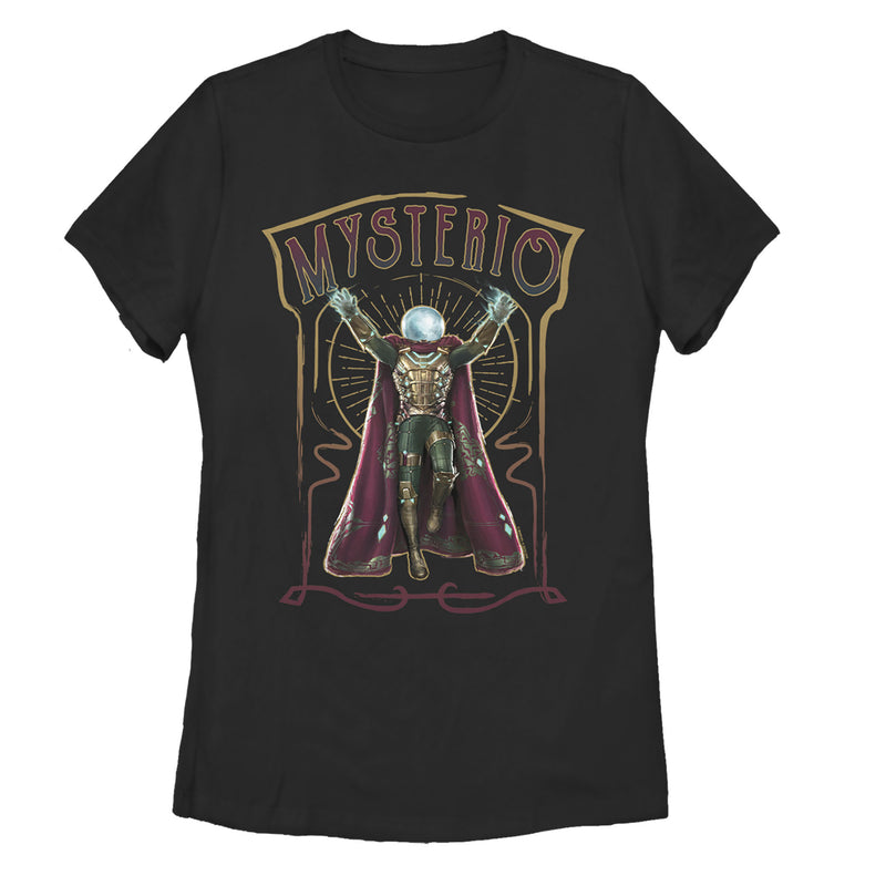 Women's Marvel Spider-Man: Far From Home Mysterio Card T-Shirt