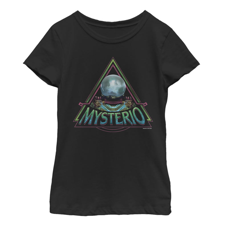 Girl's Marvel Spider-Man: Far From Home Mysterio Crystal T-Shirt