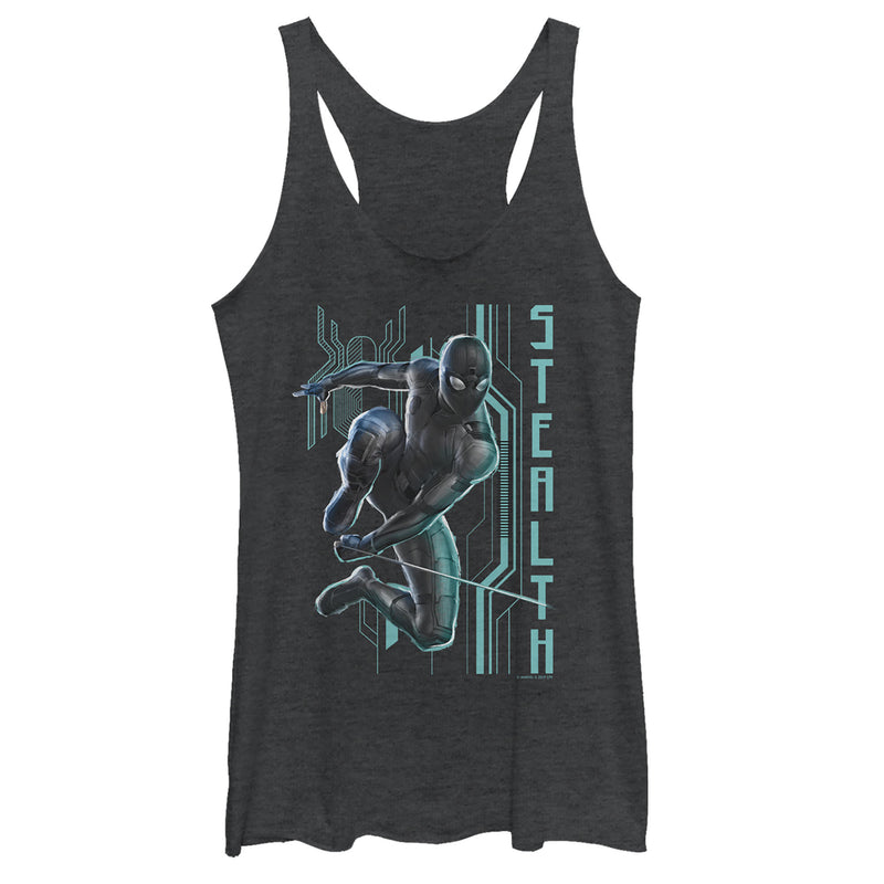 Women's Marvel Spider-Man: Far From Home Stealth Tech Racerback Tank Top